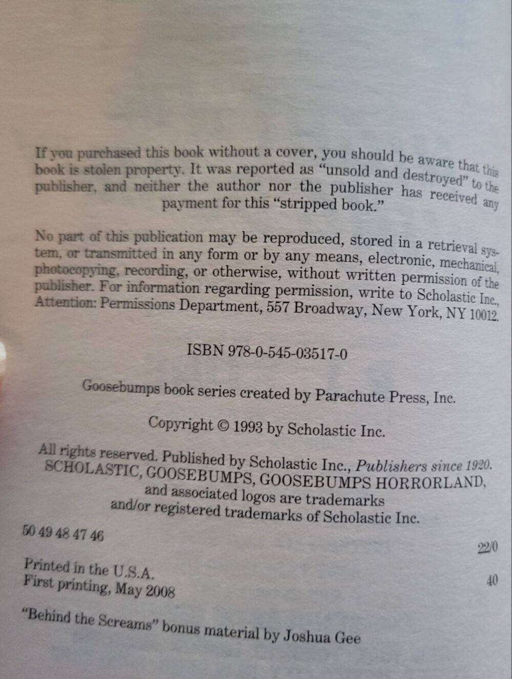 ๐ฅ5/$20 R. L. StineNight of the Living Dummy (Classic Goosebumps #1) - Picture 6 of 10